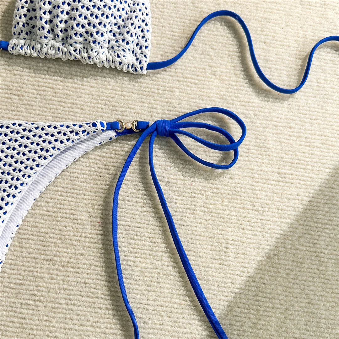 Murta Blue Hollow Twist