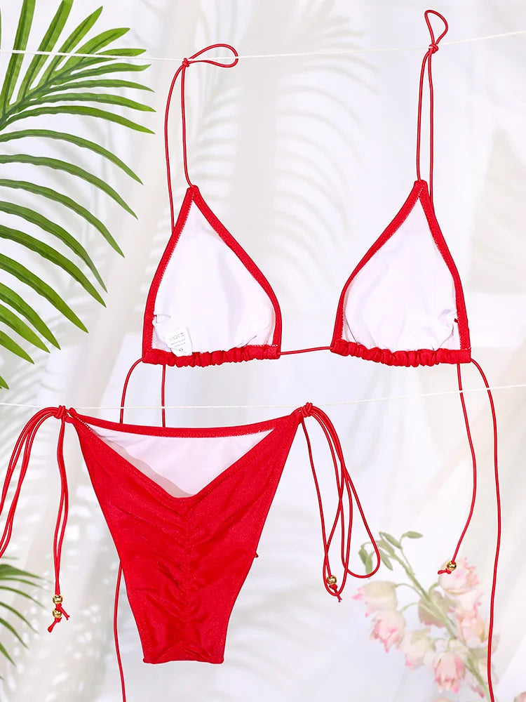 Murta Pleated Navy Micro