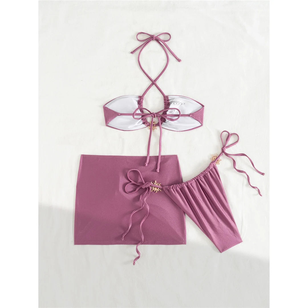 Murta Pink Rush Skirted