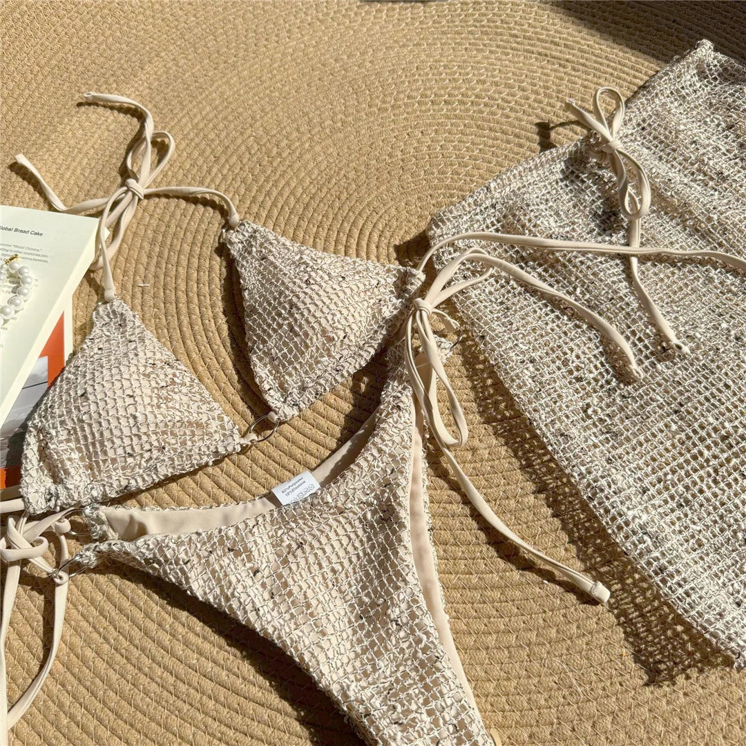 Murta Blush Lace Set